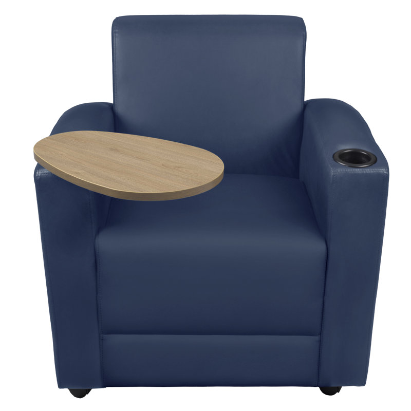 Nova 31" W Reception Chair, Blue