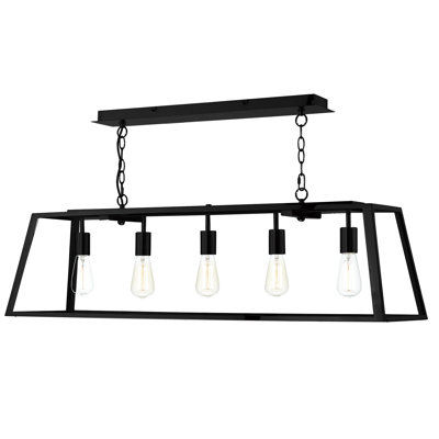 5 - Light Black Kitchen Island Pendant