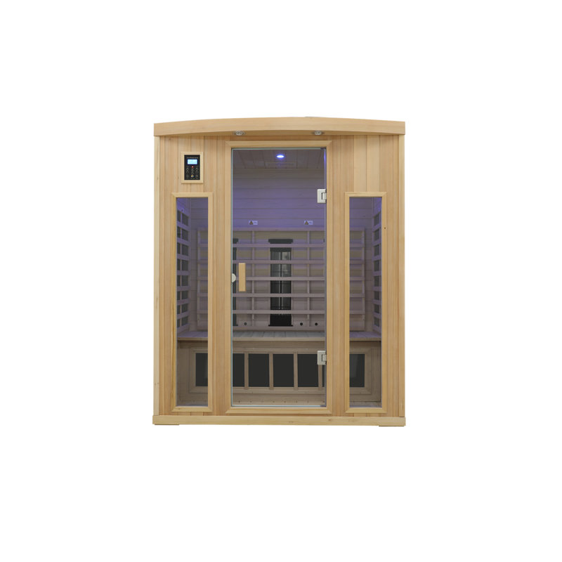 Sauna à infrarouges lointains d'intérieur C-3 personnes