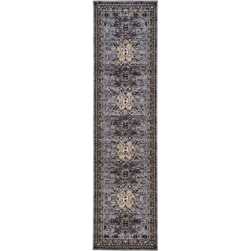 Eesi Oriental Indoor Rug, Runner 2'7" x 10'