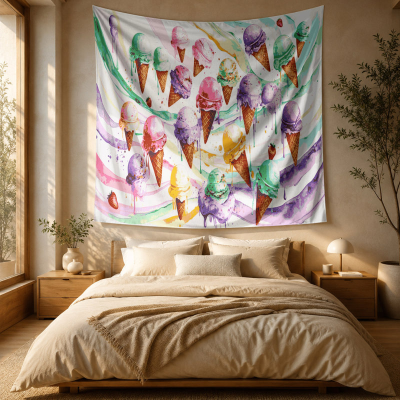Tapisserie murale Desserts, 51 po x 60 po