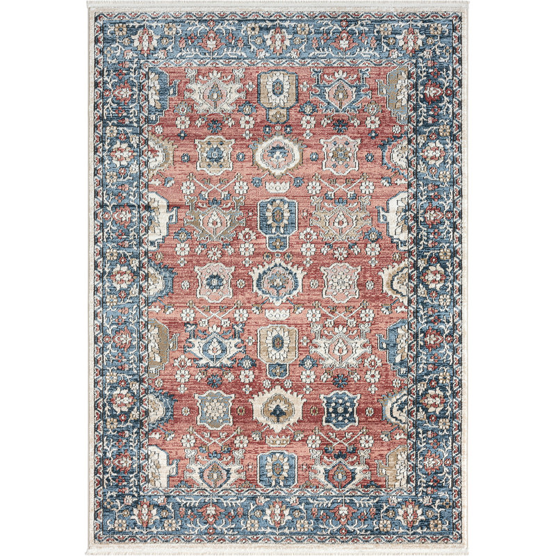 Oriental Indoor Rug, Rectangle 4' x 6'