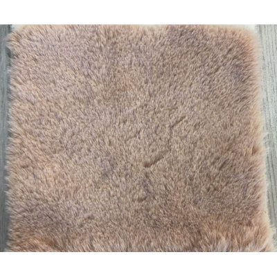 Tapis antidérapant à carreaux en peluche lavable à la machine