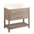 36" Robertson Single Bathroom Vanity Set with Rectangle Undermount Sink-75247222-75247223-75247226