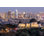 Los Angeles Skyline - Photographie sur toile tendue