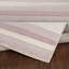 Ibn Children's Bedroom & Playroom Rug Pink/White-1277942721