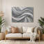 Art mural horizontal gris et gris-737046756