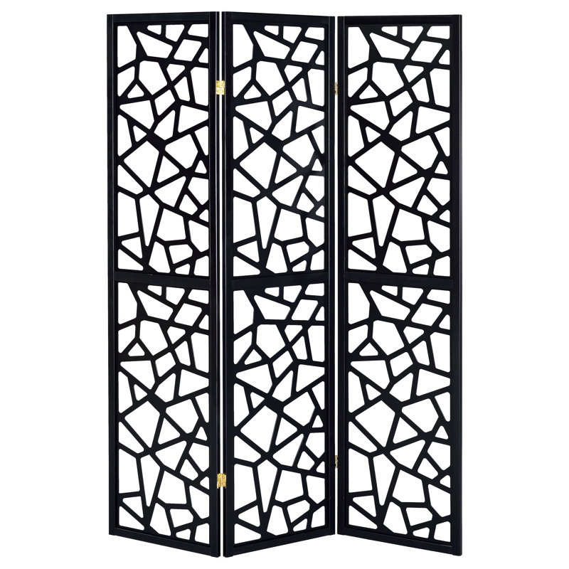 Cloison pliante 3 panneaux l 52 po x H 70,25 po Brigham