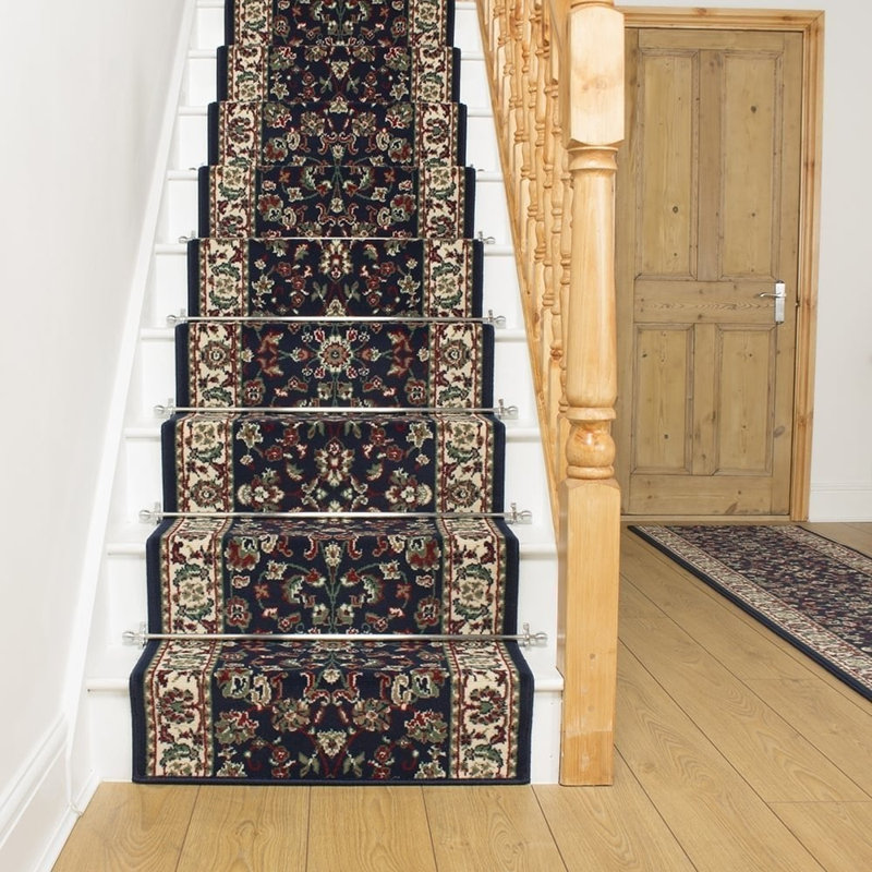Stair Runner Agnew Oriental Indoor Area Rug, Runner 900cm x 70cm