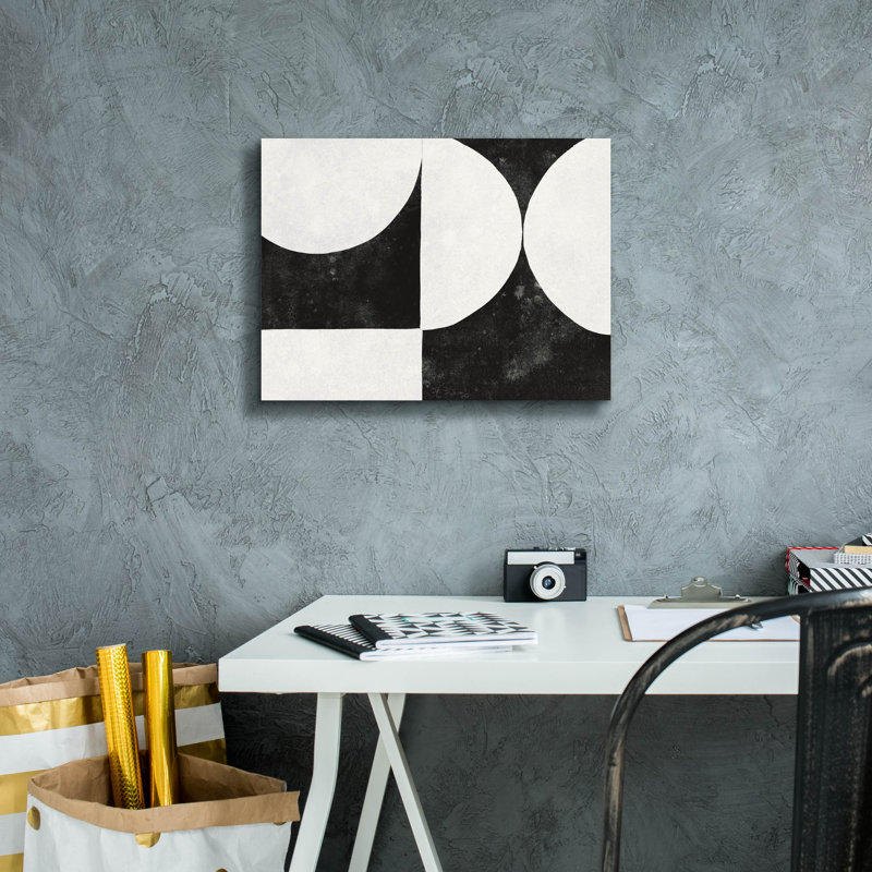«Strand 6 Bw» par Danhui Nai, art mural sur toile, H 12 pi x l 16 pi