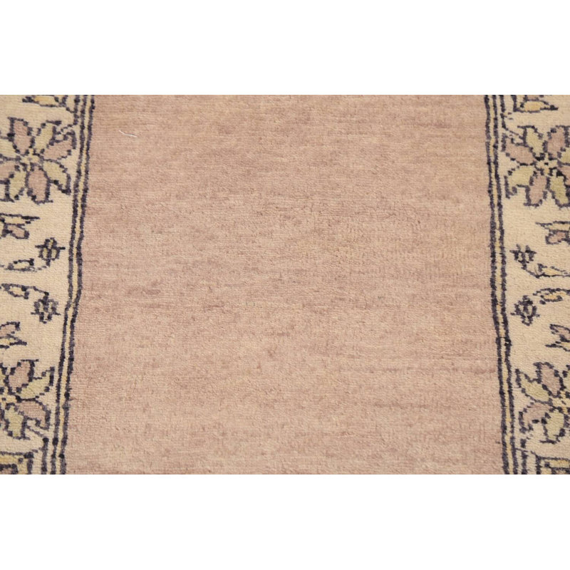 Tapis oriental unique Gabbeh Kashkoli noué à la main 2 pi x 2 pi 9 po
