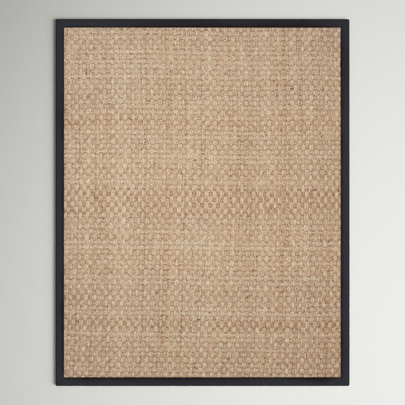 Tapis naturel / noir Auckland, Rectangle 6 pi x 8 pi