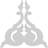 H W D Composite Rosette Applique-32728033