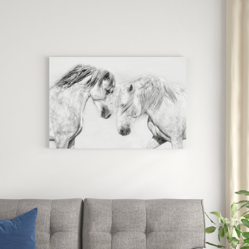 «Equine Portrait I» par PHBurchett - Photographie sur toile tendue, H 24 po x l 36 po
