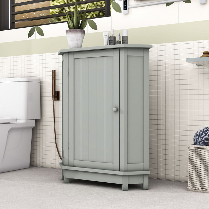 Armoire de salle de bain Gottman, Gris