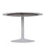 Baskas Round Marble Top Metal Base Dining Table-1092166298