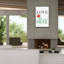 «Love Lives Here» par Cesare Bellassai, art mural sur toile-1309111889