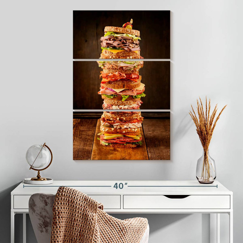 Yarlin Sandwich Stack, 32" H x 20" W