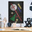 Ivy Bronx «Suprematist Abstract Geometric 5» par Gary Williams, art mural en métal-2055881953
