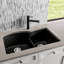 Diamond Silgranit 32" L x 21" W Double Bowl Granite Undermount Kitchen Sink with Basket Strainers-22742702
