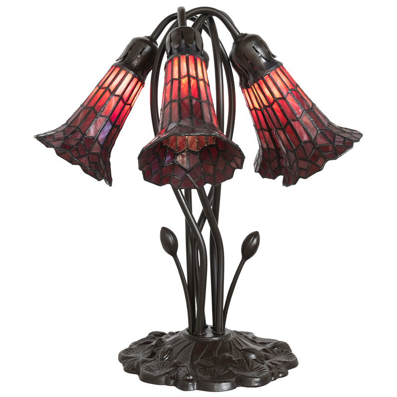 Table Lamp, Red
