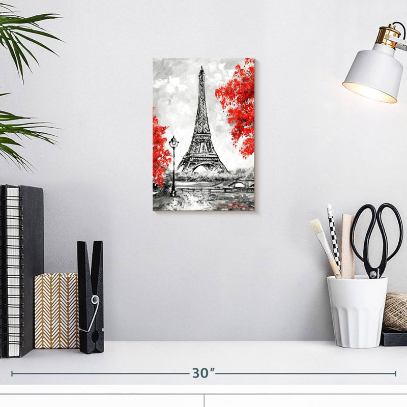 Aime Tour Eiffel Paris, H 12 po x l 8 po