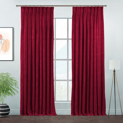 Room Darkening Single Curtain Panel
