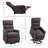 Upholstered Home Theater Seat-1429371949