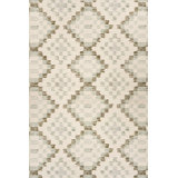 Diamond Cove Green Machine Washable Rug