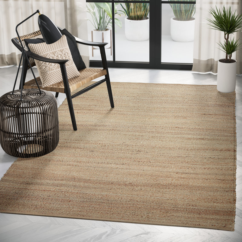 Tapis naturel Abani Savoie JUT140A, Rectangle 5 pi 3 po x 7 pi 6 po