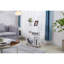 Table d'appoint transparente