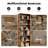 Bookcase - Large Tall Floor Standing Open Bookshelf-704433597