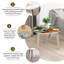 Ensemble de 2 tables basses gigognes Triangle