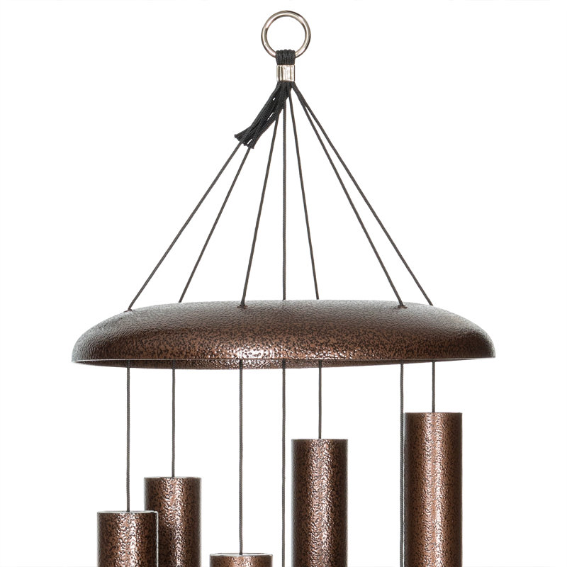 65" Copper Vein Aluminum Wind Chime for Outdoor Decor