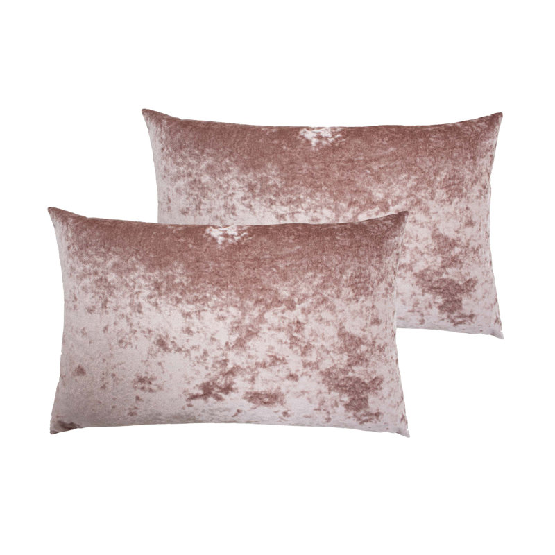 Rectangular Scatter Cushion, Pewter, Feathers