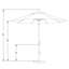 Parasol 9" Market-87615637