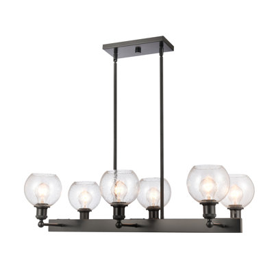 Iemie 6 - Light Dimmable Linear Chandelier