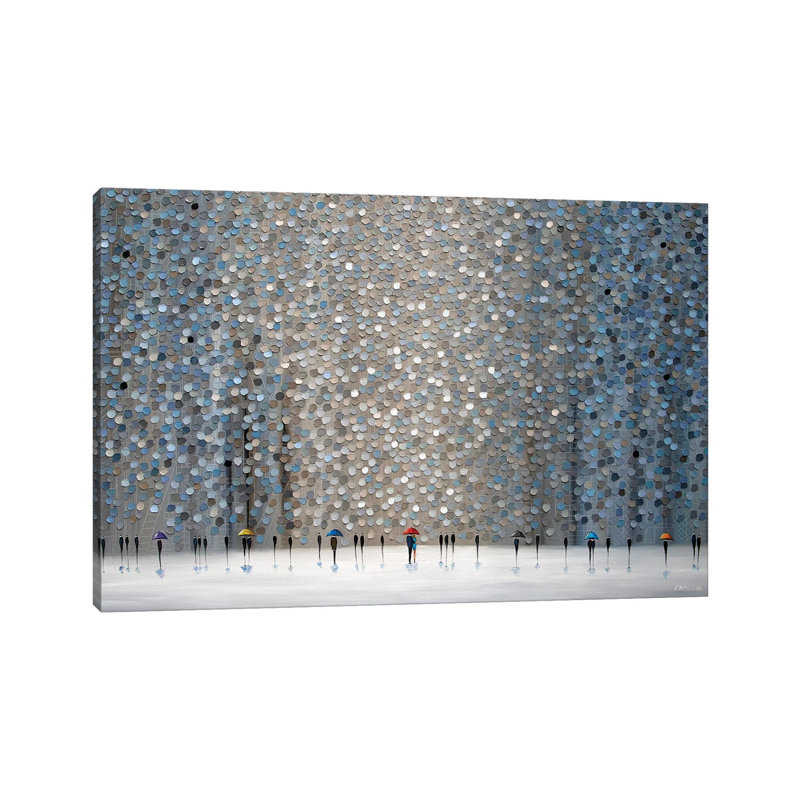 Infinity Rain - Gallery-Wrapped Canvas Giclée, 40" H x 60" W