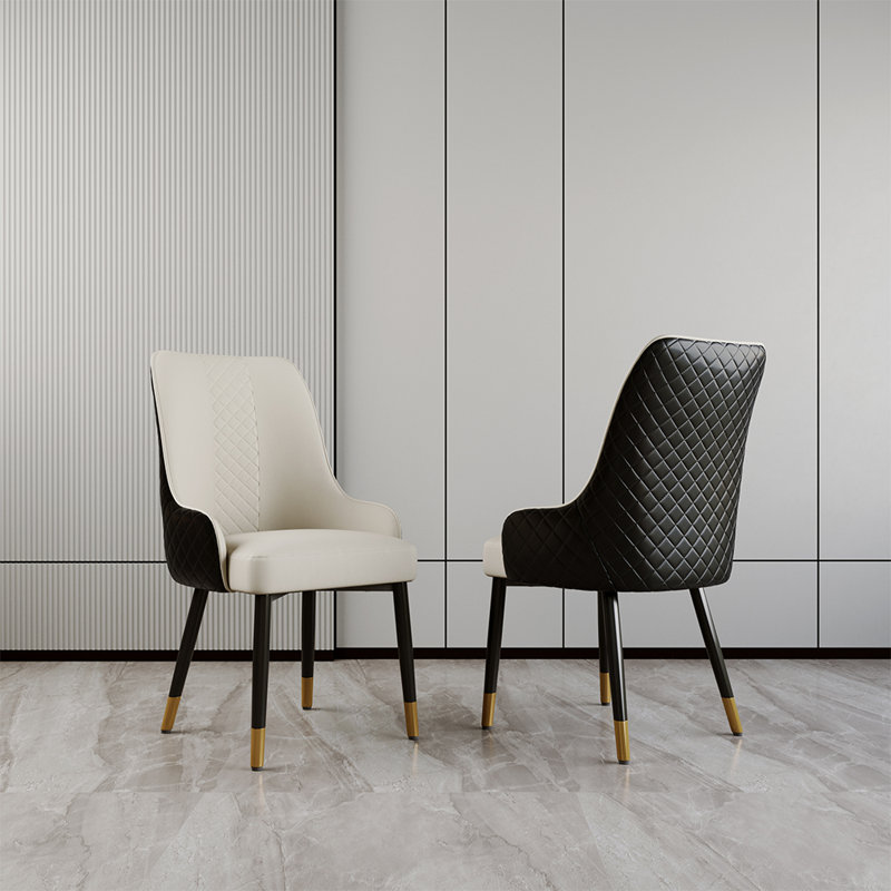 Chaise de salle à manger Katsutoshi, Noir