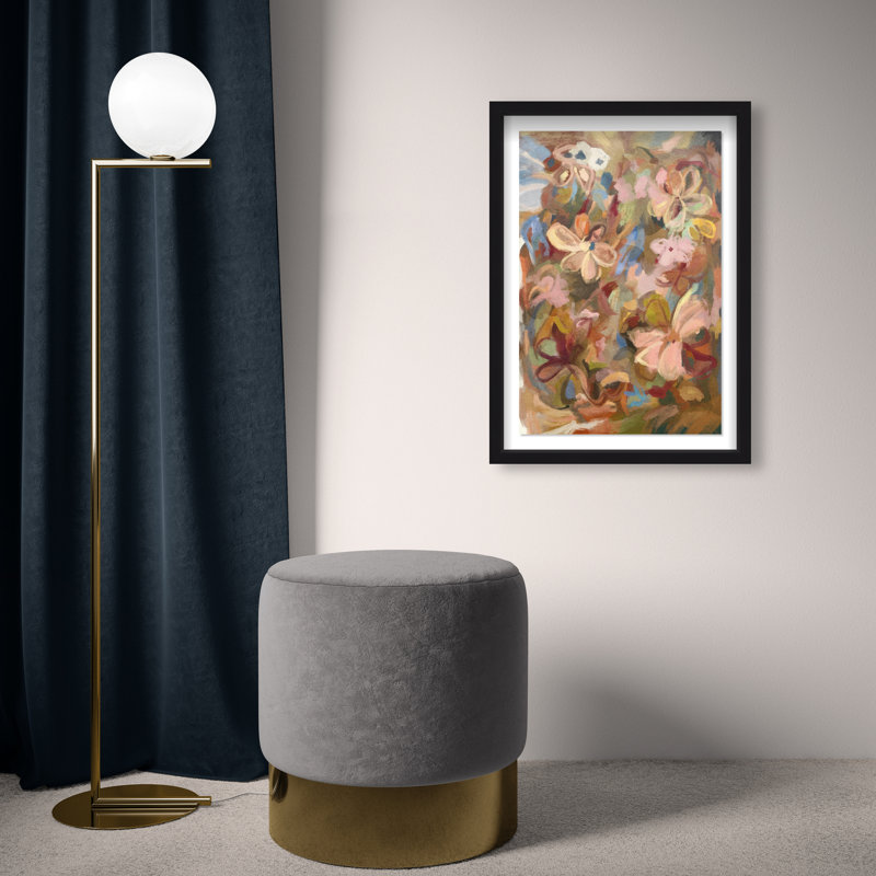 Moving Eden II Print by Oliver Gal, 55.5"H x 37.5"W, Black Shadowbox
