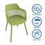 Shari Patio Dining Side Chair with Cushion-61688457