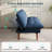 Serta 66'' Upholstered Tufted Convertible Futon Sofa Bed-210113502