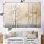 Harmonous Beige Tree Art IV - Ensemble d'art mural en toile sur arbre-107765239-107765242
