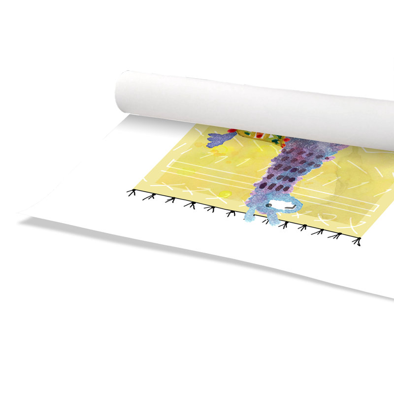 Impression sur papier Rolled Lovely Llama II, H 36 po x l 24 po x P 1 po