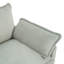 Fauteuil d'appoint rembourré moelleux de 31,9 po avec coussin double et poches de rangement latérales Modern-2121435842