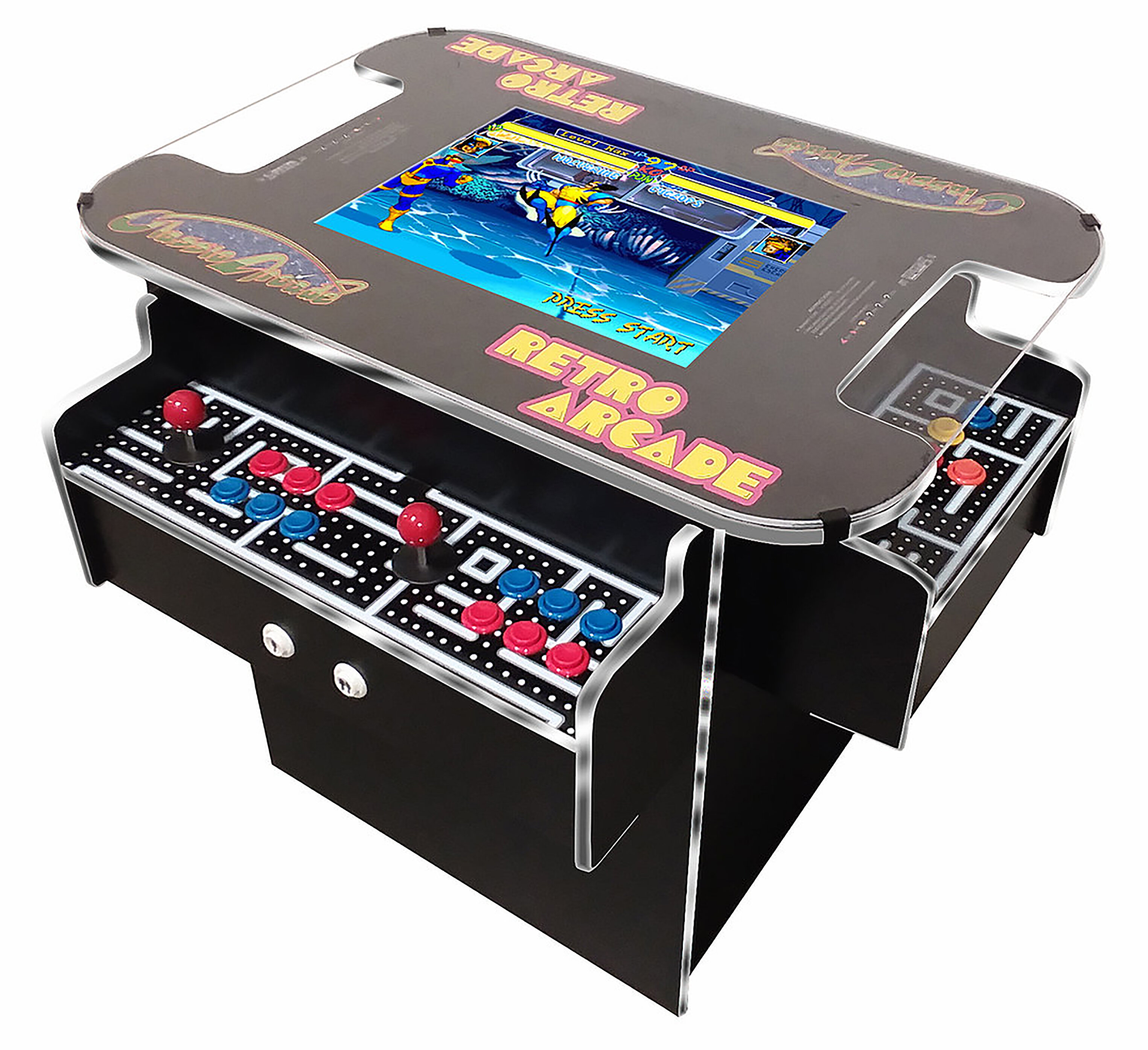 412 games cocktail arcade game