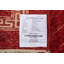 Tapis de couloir oriental en laine rouge Karbe Gabbeh Kashkoli Karell