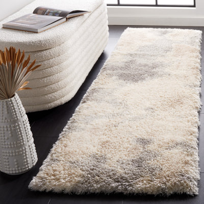 Cloud Shag Performance Abstract Rug
