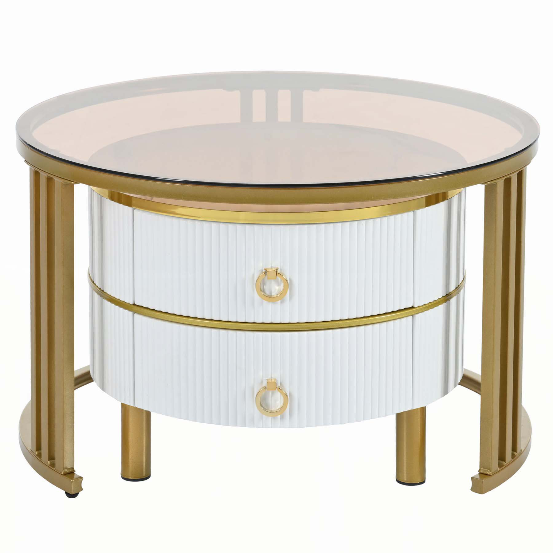 Mercer41 Stackable Coffee Tables with Stylish Design and Practical ...