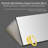 Vertell Oversize Rectangle Full Length Mirror Metal Mirror for GYM/ Bedroom with Stand-266080975-266080972